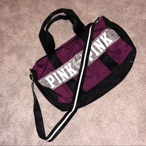 NWOT PINK Duffle Bag